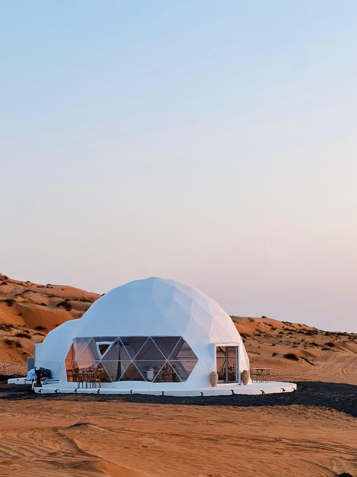 Hotel Bubbles Domes Private Cmp Al Wāşil Exteriér fotografie