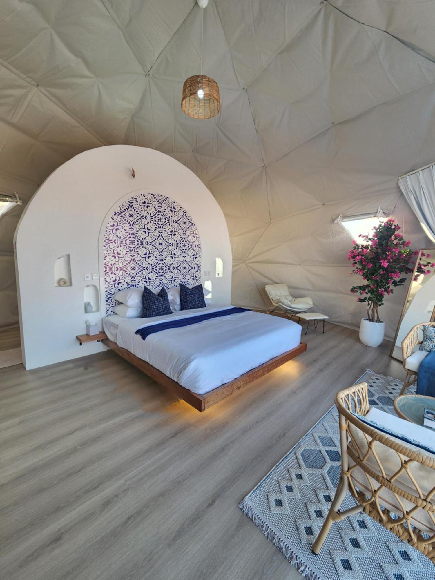 Hotel Bubbles Domes Private Cmp Al Wāşil Exteriér fotografie