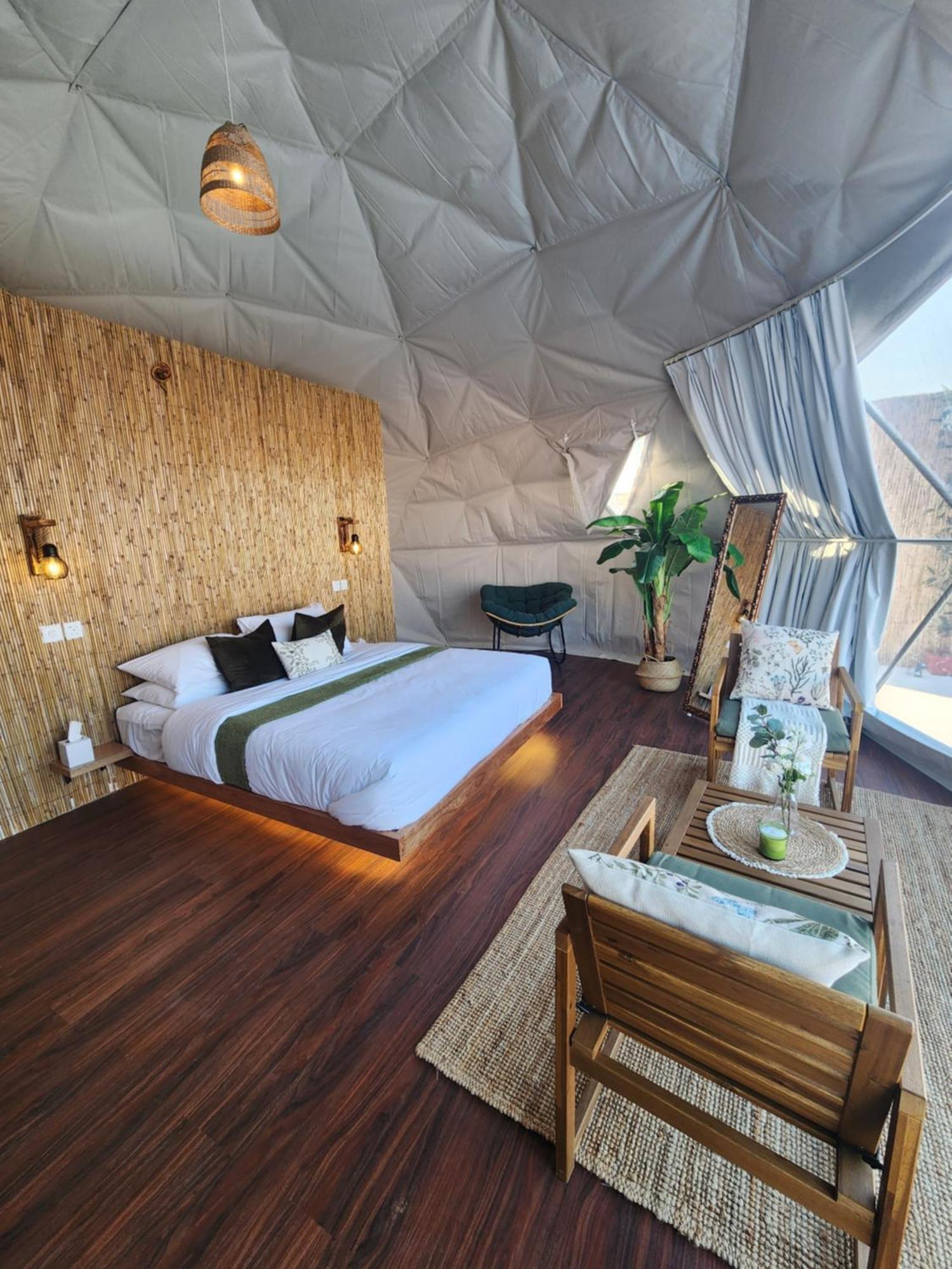Hotel Bubbles Domes Private Cmp Al Wāşil Exteriér fotografie