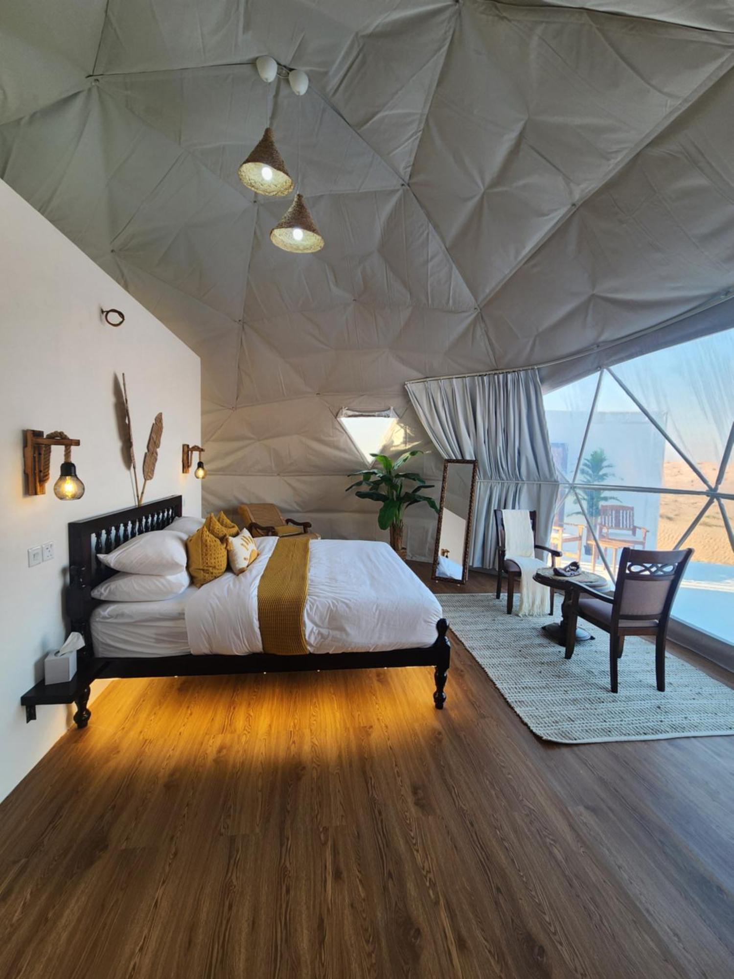 Hotel Bubbles Domes Private Cmp Al Wāşil Pokoj fotografie