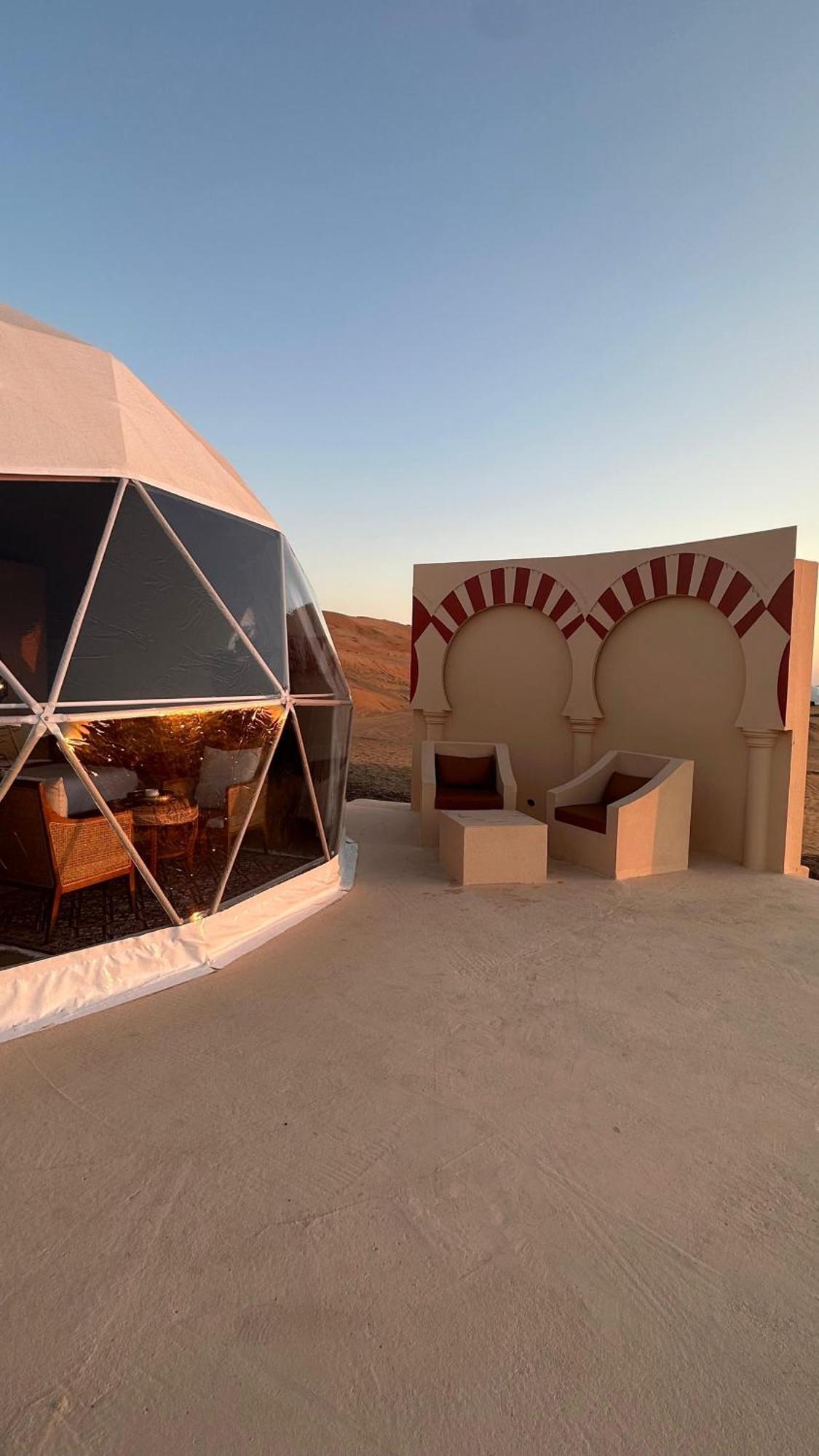 Hotel Bubbles Domes Private Cmp Al Wāşil Pokoj fotografie