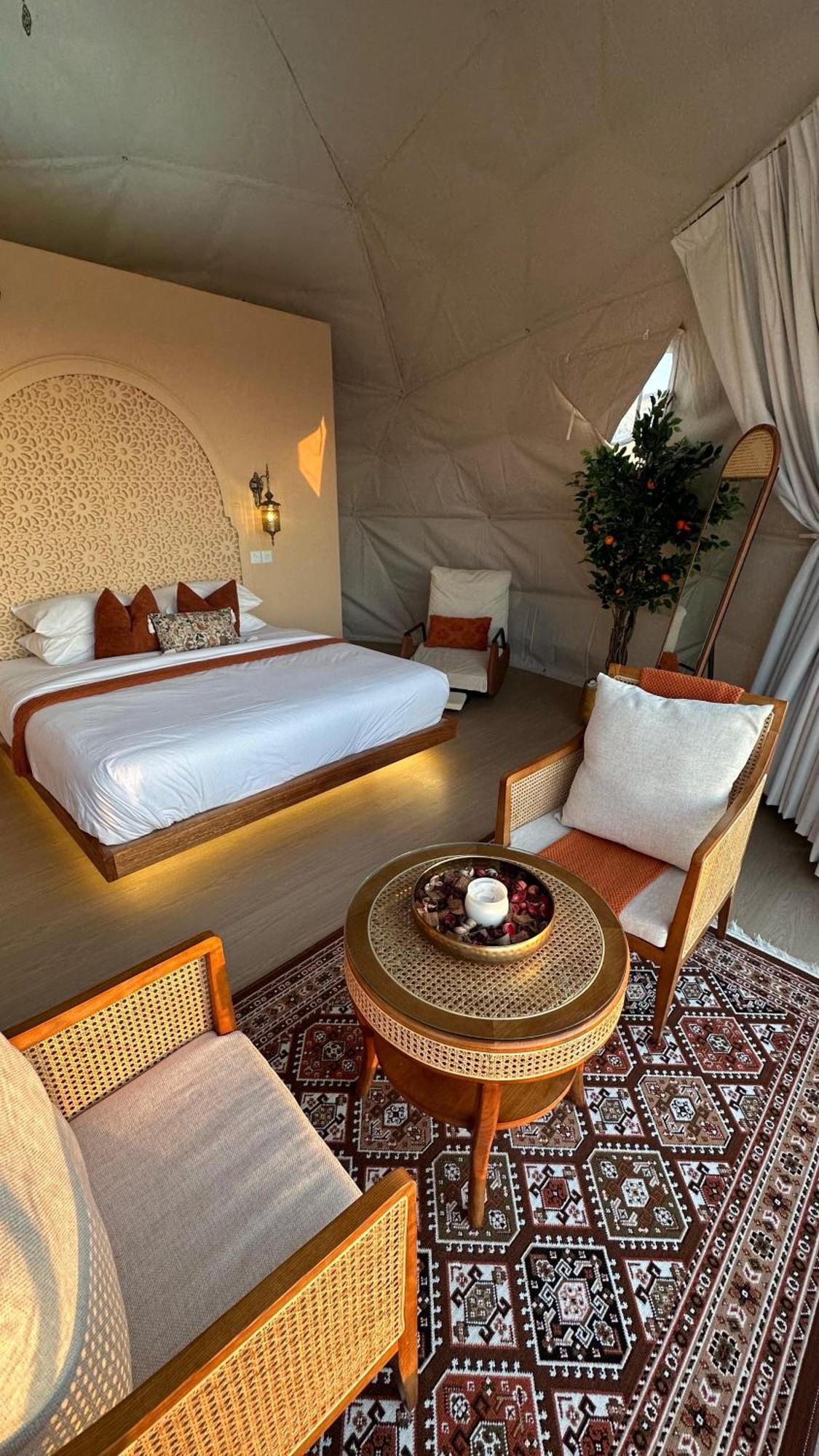 Hotel Bubbles Domes Private Cmp Al Wāşil Exteriér fotografie