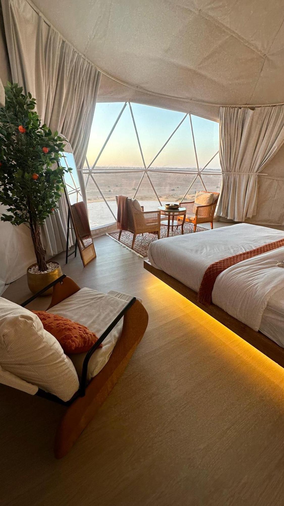 Hotel Bubbles Domes Private Cmp Al Wāşil Pokoj fotografie