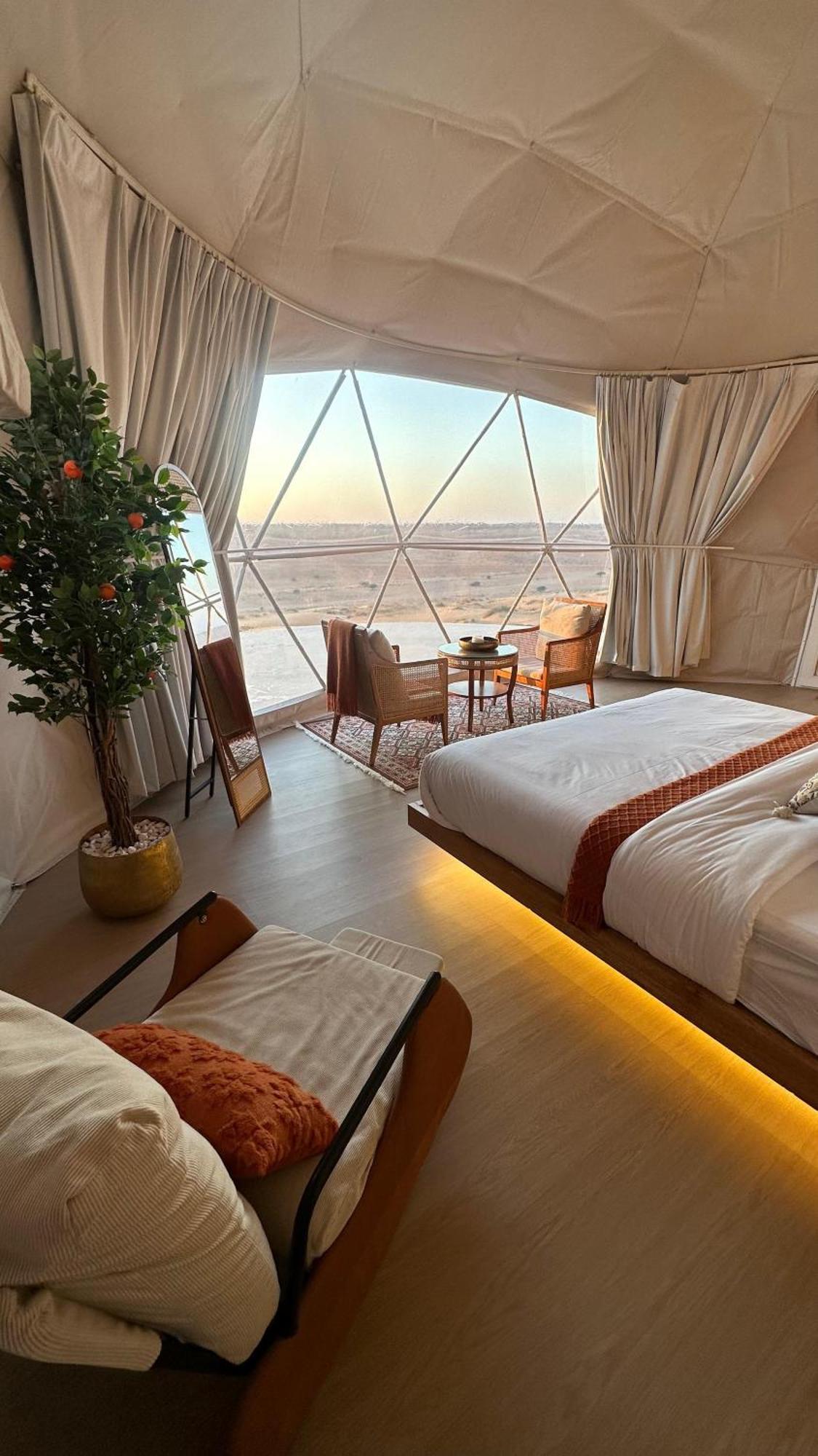 Hotel Bubbles Domes Private Cmp Al Wāşil Pokoj fotografie
