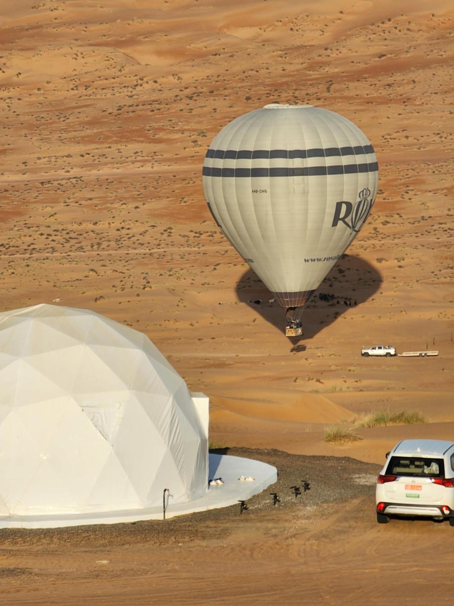 Hotel Bubbles Domes Private Cmp Al Wāşil Exteriér fotografie